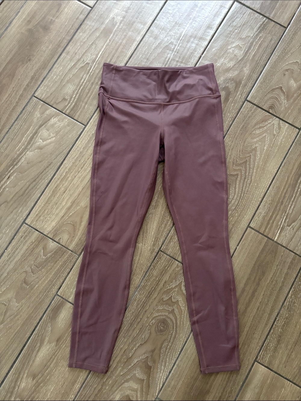 Athleta Stash Pocket 7/8 Athletic Mauve purple leggings Women’s Small